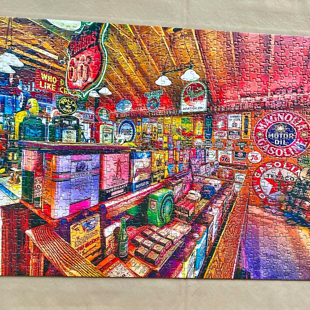 Master Pieces - 750 piece puzzle - wheels - Picture 2 of 4